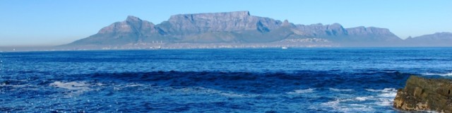 The iconic Table Mountain.