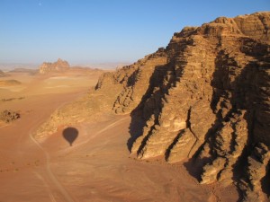 Wadi Rum-hot air balloon